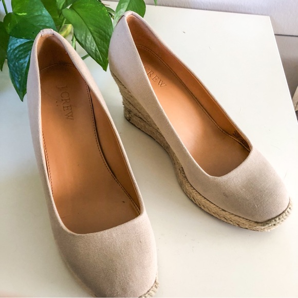 J.Crew Espadrilles Wedges in Beige - Picture 8 of 14